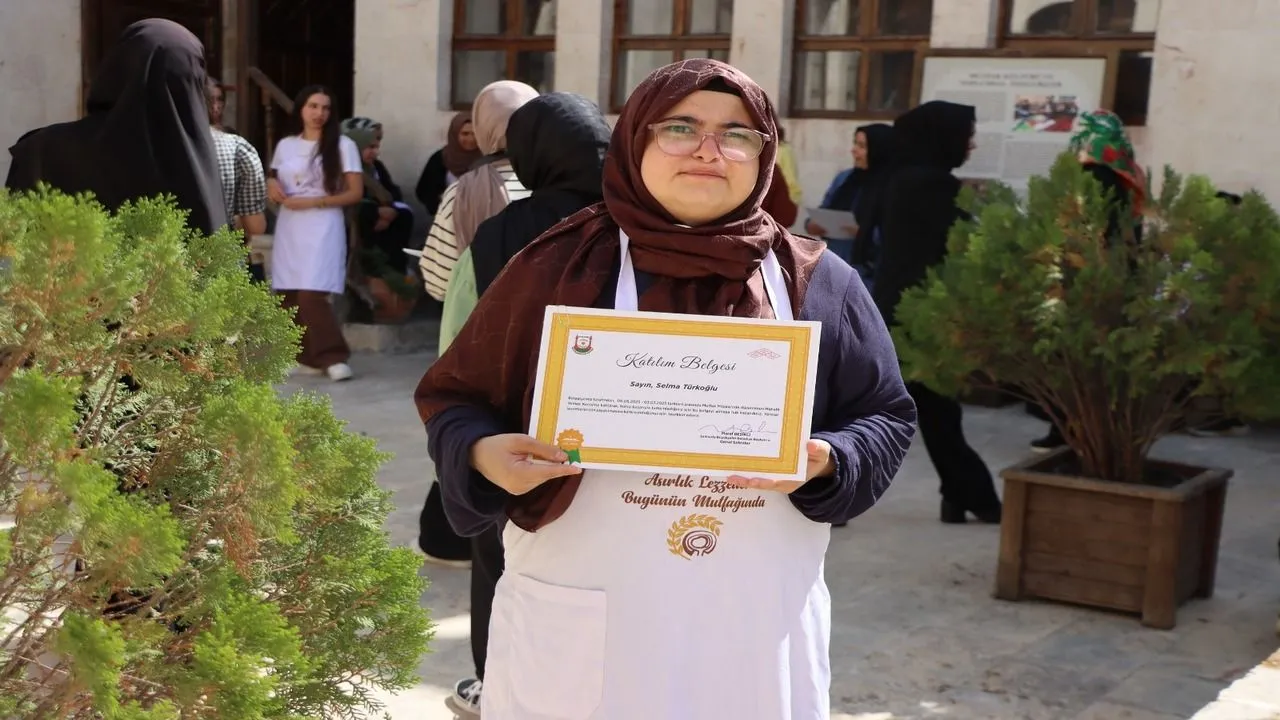 Şanlıurfa'da Yöresel Yemek Kursları Sona Erdi